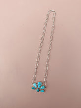 Load image into Gallery viewer, Lone Mountain Turquoise Mini Naja Necklace