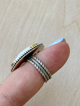 Load image into Gallery viewer, SZ // 7 White Buffalo Ring