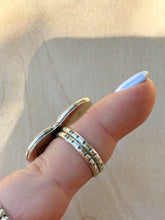 Load image into Gallery viewer, SZ // 10 Double Stone Turquoise Ring