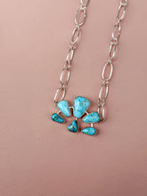 Load image into Gallery viewer, Lone Mountain Turquoise Mini Naja Necklace
