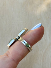 Load image into Gallery viewer, SZ // 8.25 Double Stone Turquoise Ring
